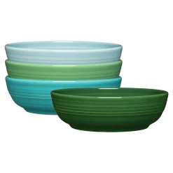 Mixed Aegean Coupe 6 3/4 Inch Salad Bowl 24 OZ, Set of 4