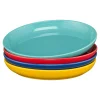Mixed Vibrant Coupe 10 3/8 Inch Dinner Bowl 40 OZ, Set of 4