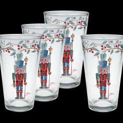 Nutcracker The Guardian 16 oz. Cooler Glass - Set of 4