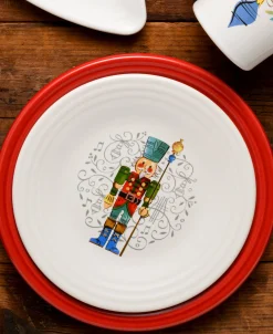 Nutcracker The Guardian Classic Rim 9 Inch Luncheon Plate