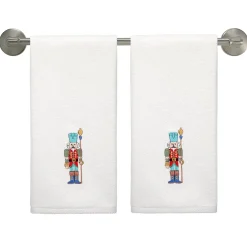 Nutcracker The Guardian Embroidered Hand Towel Set of 2