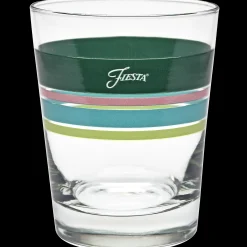 Retired 15 oz. Fiesta® Edgeline Tropical Tapered Double Old Fashion – Set of 4