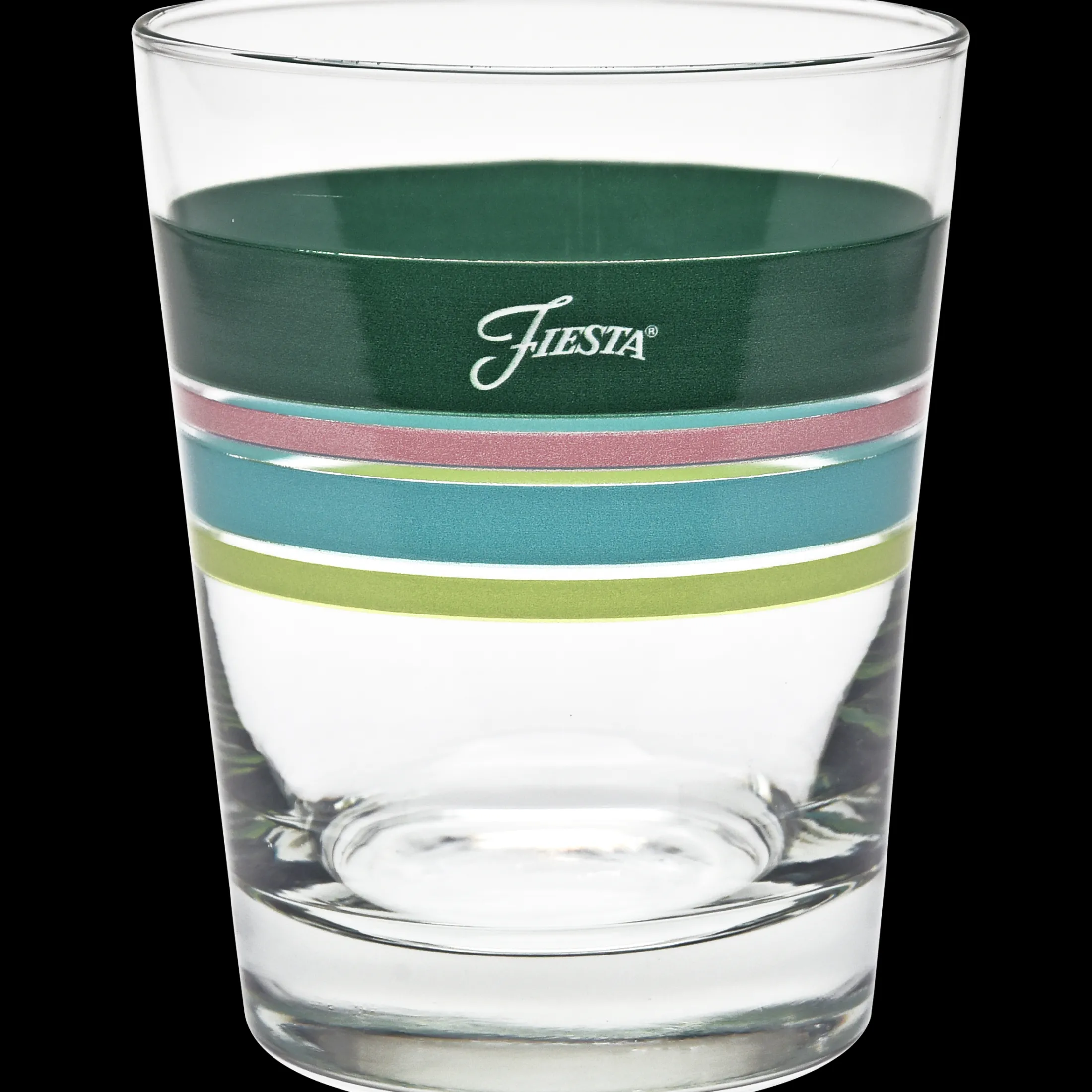 Retired 15 oz. Fiesta® Edgeline Tropical Tapered Double Old Fashion – Set of 4