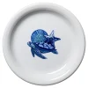 Retired Coastal Turtle Bistro Coupe 6 1/4 Inch Appetizer Plate