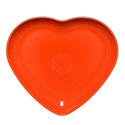 Retired Fiesta 9 Inch Heart Shaped Plate