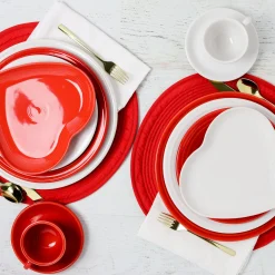 Retired Fiesta 9 Inch Heart Shaped Plate
