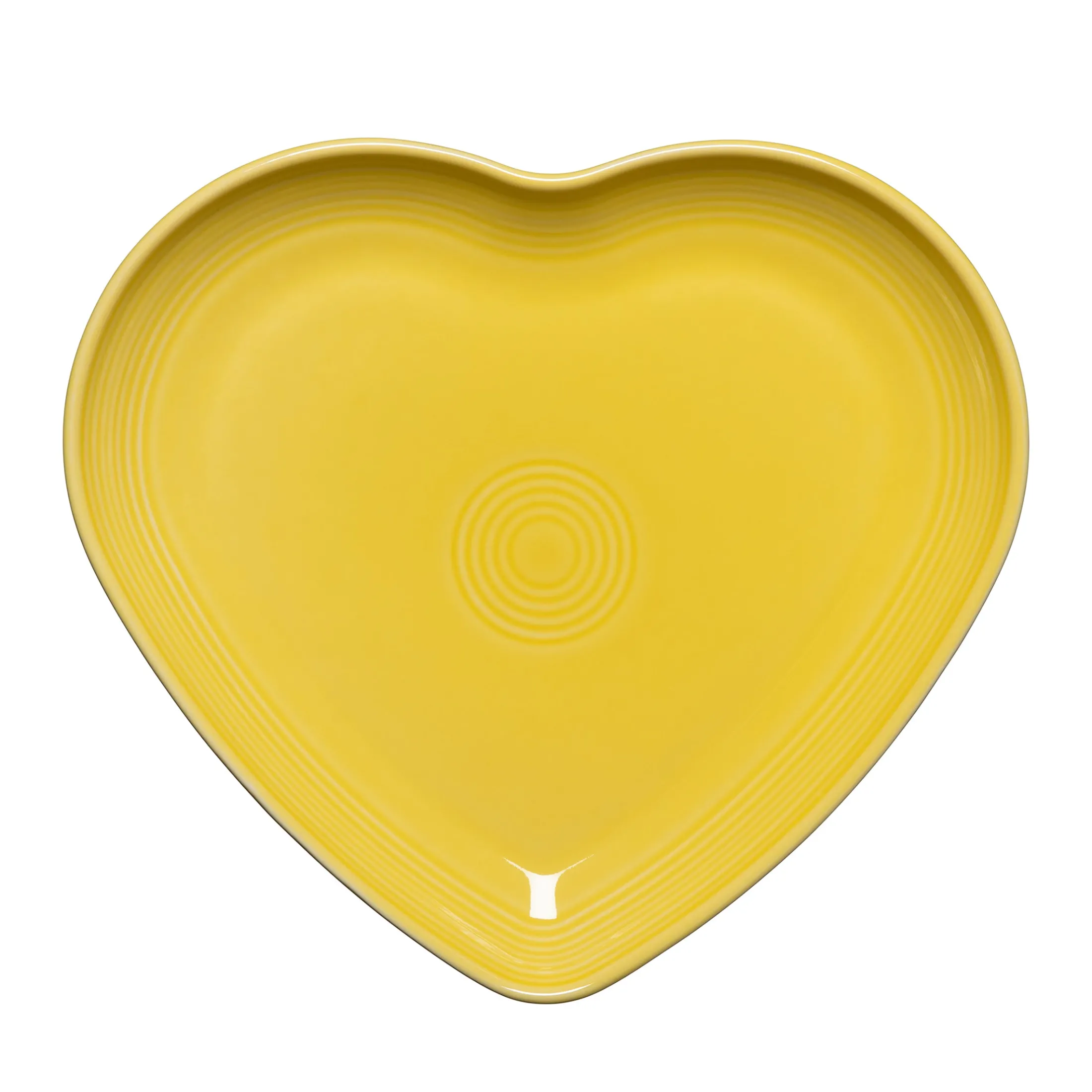 Retired Fiesta 9 Inch Heart Shaped Plate
