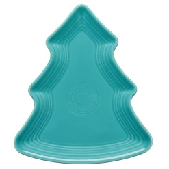 Retired Fiesta Tree Shaped Plate 10 1/8 Inch