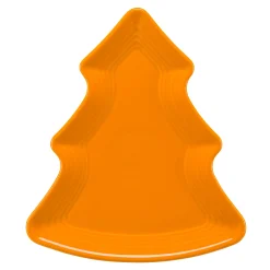 Retired Fiesta Tree Shaped Plate 10 1/8 Inch