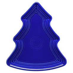 Retired Fiesta Tree Shaped Plate 10 1/8 Inch