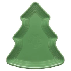Retired Fiesta Tree Shaped Plate 10 1/8 Inch