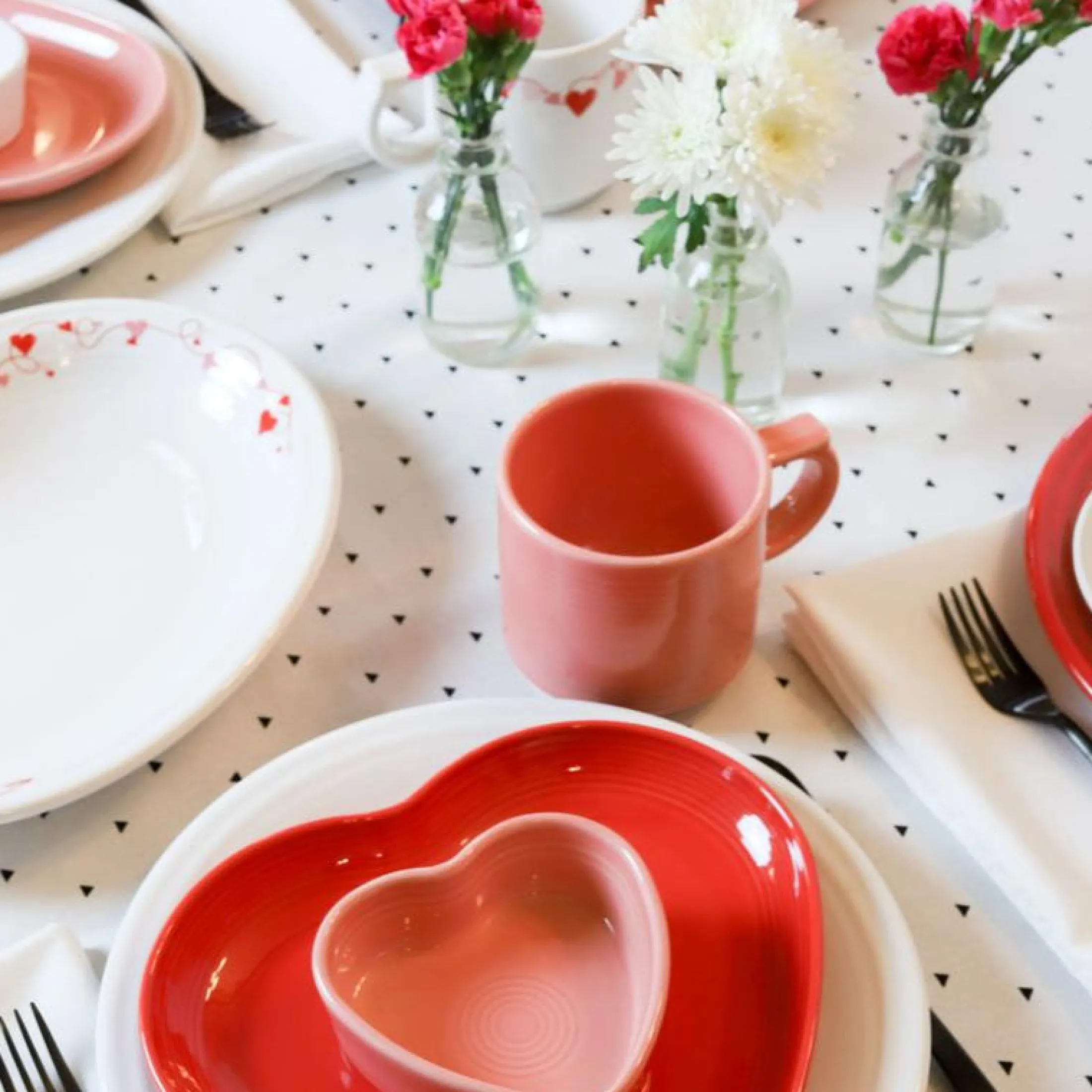 Retired Heart Shaped Ramekin 4 1/2 Inch