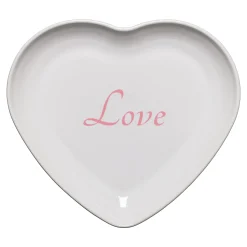 Retired Love 9 Inch Heart Shaped Plate