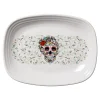 Retired SKULL AND VINE SUGAR 12 Inch Large Rectangular Platter