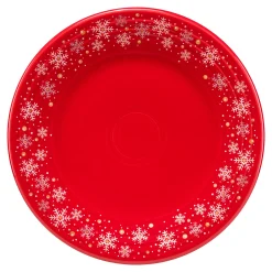 Snowflake Classic Rim 9 Inch Luncheon Plate