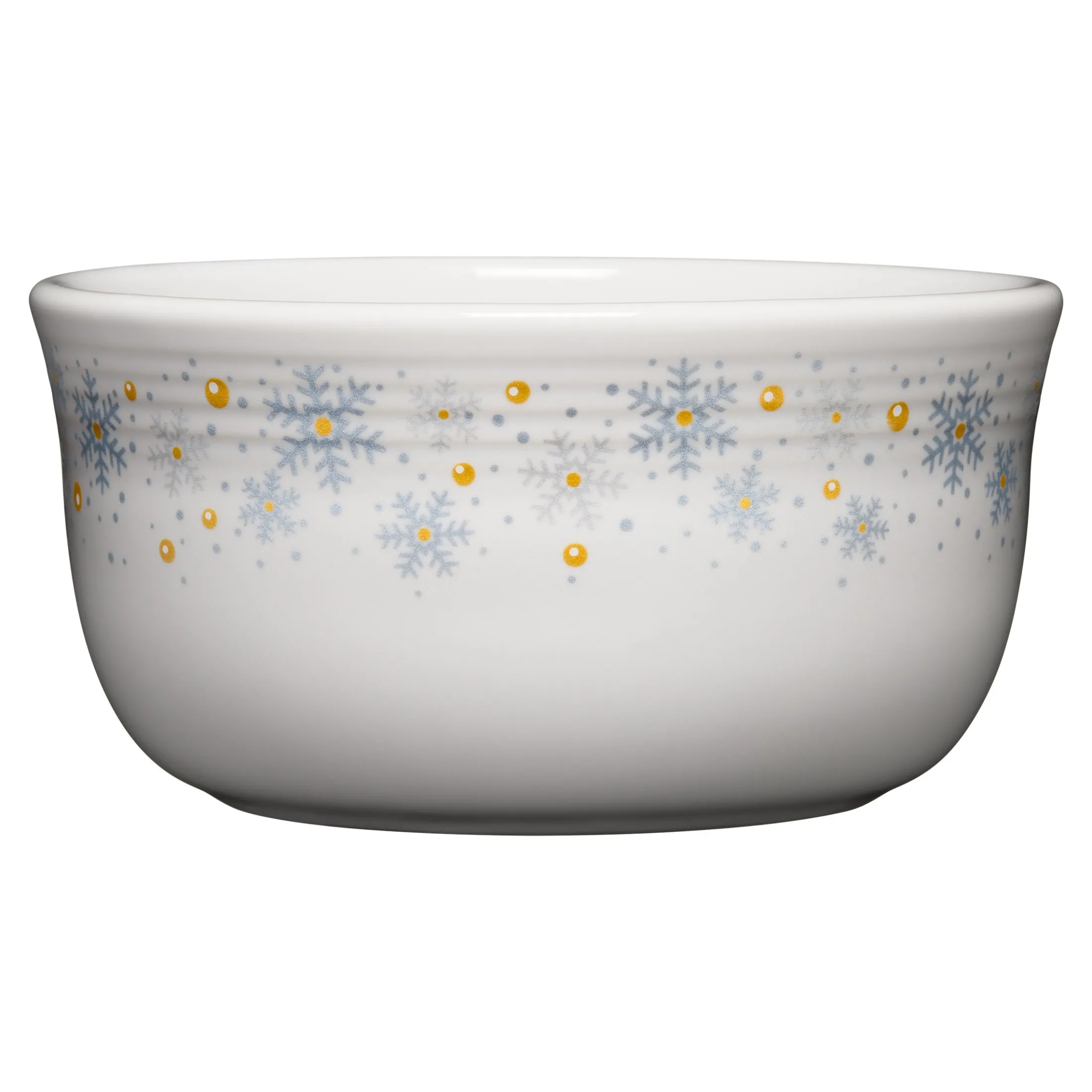 White Snowflake All-Purpose 6 Inch Gusto Bowl 28 OZ